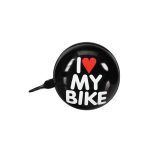Campainha para Bicicleta I LOVE MY BIKE Preto
