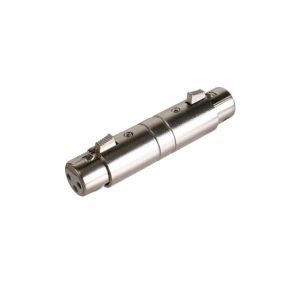 Adaptador XLR 3P Fêmea para 5P Fêmea
