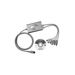 DVR com 4 Canais USB - H.264