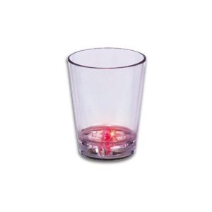 Copo Shots 1 LED Vermelho