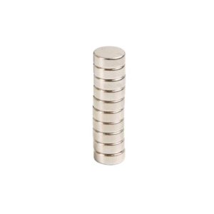 Magnetos 08mm (neodímio) Metalo Pack 10un