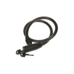 Cadeado 10mm Preto Bicicleta com Chaves