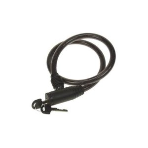 Cadeado 10mm Preto Bicicleta com Chaves