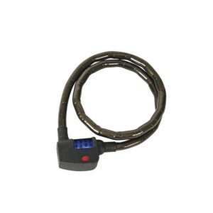 Cadeado 15mm Preto Bicicleta / Mota com Código Dígitos