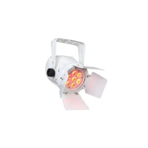 PAR LED RGBW 7x10W Mini Barndoor Branco
