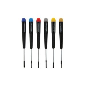 Conjunto 6 Chaves de Precisão Plana/Philips