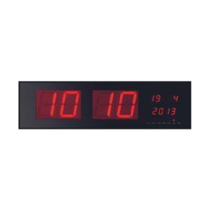 Relógio Parede Display Leds Vermelhos