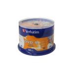 DVD-R Inkejet Printable 4.7GB 16x Verbatim Spindle 50un