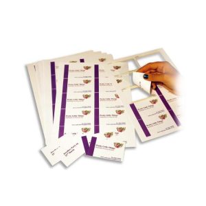 Cartões Visita 86x54mm 195g Laser Xerox 50Fls