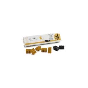 Color Stick Xerox 016182700 Amarelo 5un + Preto 2un