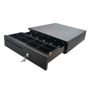 Gaveta Porta-Moedas 10POS CP-405N/ Manual e Automática/ Preta