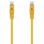 Cabo de Rede RJ45 AWG24 UTP Aisens A145-0566 Cat.6A/ LSZH/ 1m/ Amarelo