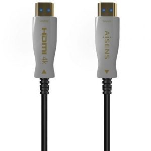 Cabo HDMI 2.0 AOC 4K Aisens A148-0698/ HDMI Macho - HDMI Macho/ 100m/ Preto