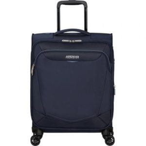 Mala de Cabine American Tourister SummerRide Spinner 55cm/ 55x40x23cm/ 4 Rodas/ Azul-Marinho