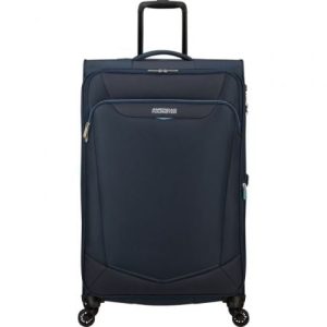 Mala Grande American Tourister SummerRide Spinner 80cm/ 80x48x30cm/ 4 Rodas/ Azul-Marinho