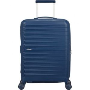 Mala de Cabina American Tourister FastForward Spinner Expansível 55cm/ 55x40x23cm/ 4 Rodas/ Azul-Marinho