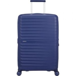 Mala Média American Tourister FastForward Spinner Expansível 68cm/ 68x46x30cm/ 4 Rodas/ Púrpura Anoitecer