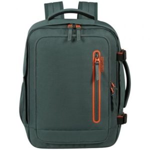 Mochila American Tourister Take2cabin S/M para portáteis até 15,6"/ 26,5L/ Verde-escuro
