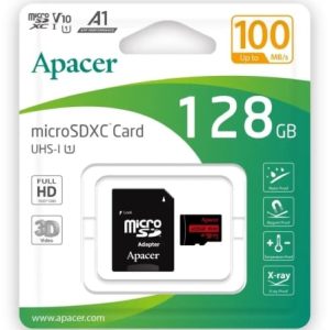 Cartão de Memória Apacer 128GB XC UHS 1 com Ad