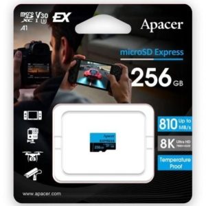 Cartão de Memória Apacer 256GB UHS-I/ Classe 10/ 810MB