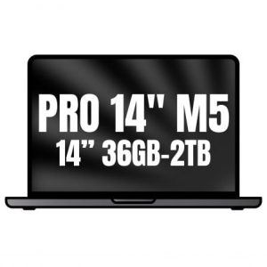 Apple Macbook Pro 14"/ M5 Max 18-Core CPU/ 36GB/ 2TB SSD/ 32-Core GPU/ Negro Espacial