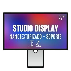 Apple Studio Display de 27"/ Cristal Nano texturizado/ Suporte com altura e inclinação ajustáveis