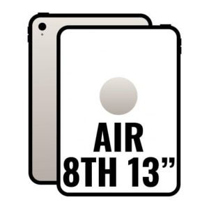 Apple iPad Air 13" 8th Wi-Fi Cell/ 5G/ M4/ 128GB/ Blanco Estrella