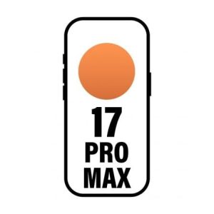 Smartphone Apple iPhone 17 Pro Max 1TB/ 6.9"/ 5G/ Laranja cósmico