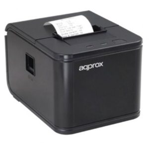 Impressora de Talões Approx appPOS58AU/ Térmica/ Largura papel 58mm/ USB/ Preta