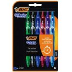 Esferográficas de Tinta Gel Retráctil Bic Gelocity Quick Dry 964769/ 6 unidades/ Sortidas