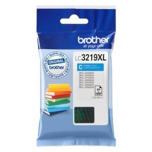 Tinteiro Original Brother LC-3219C XL Alta Capacidade/ Ciano