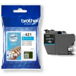 Cartucho de Tinta Original Brother LC421 Ciano