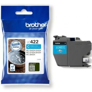 Cartucho de Tinta Original Brother LC-422 / Ciano