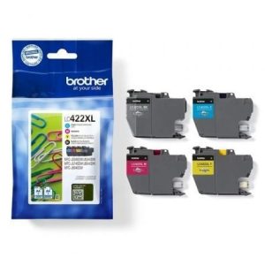 Cartucho de Tinta Original Brother LC-422XL Alta Capacidade Multipack/ Ciano/ Magenta/ Amarelo/ Preto