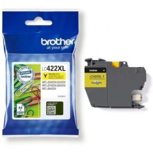 Cartucho de Tinta Original Brother LC-422 XL Alta Capacidade / Amarelo