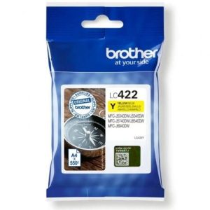 Tinteiro Original Brother LC-422 / Amarelo