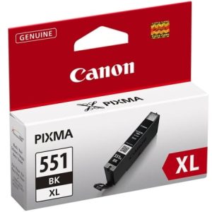Cartucho de Tinta Original Canon CLI-551BK XL Alta Capacidade / Pre