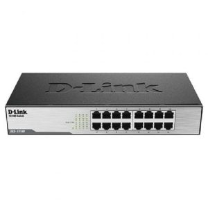D-Link DES 1016D - Interruptor - 16 x 10/100 - desktop