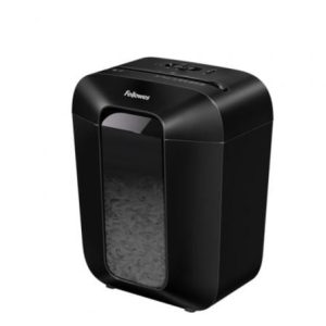 Destruidora de Papel Fellowes LX50/ Corte em Partículas de 4 x 37mm/ Preta