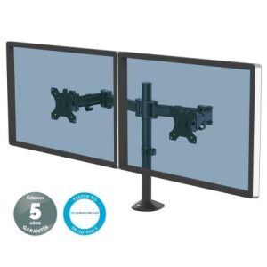 Suporte de Mesa para 2 Monitores Fellowes 8502601/ até 8kg