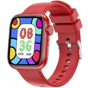 Smartwatch Forever IGo Watch 3 JW-500/ Notificações/ Frequência Cardíaca/ Vermelho