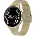 Smartwatch Forever Velora SB-306/ Notificações/ Frequência Cardíaca/ Dourado