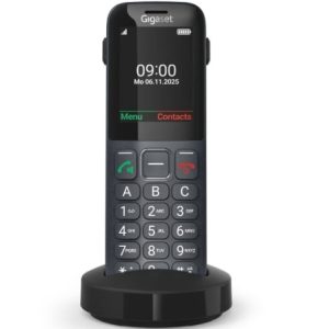 Telefone Sem Fios Gigaset Comfort 600 SIM/ Preto