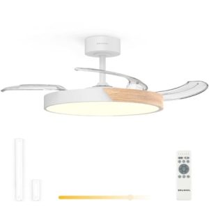 Ventilador de Teto Grunkel SKYDUAL42/ 30W/ 4 Pás 106cm