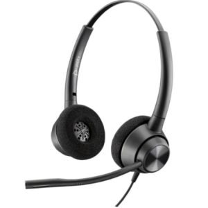 Auscultadores Poly EncorePro 320/ com Microfone/ QD/ Pretos