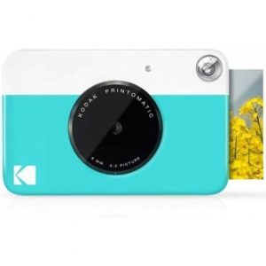 Câmara Digital Instantânea Kodak Printomatic/ 5MP/ Tamanho de Foto 2"x3"/ Azul