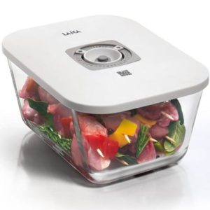 Recipiente de Cristal Laica VT33070/ con Función al Vacío/ Capacidad 2.7L