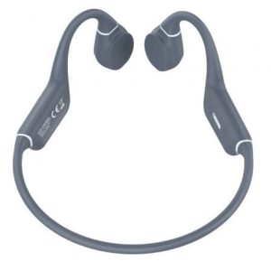 Auriculares Sem Fios Desportivos de Condução Óssea Leotec Osea Kuri/ com Microfone/ Bluetooth/ Cinzentos