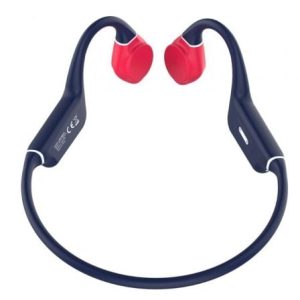 Auriculares Sem Fios Desportivos de Condução Óssea Leotec Osea Kuri/ com Microfone/ Bluetooth/ Azuis e Vermelhos