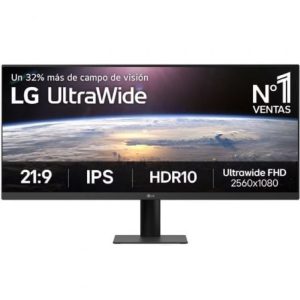 Monitor Profissional Ultrapanorâmico LG UltraWide 34U511A-B 34"/